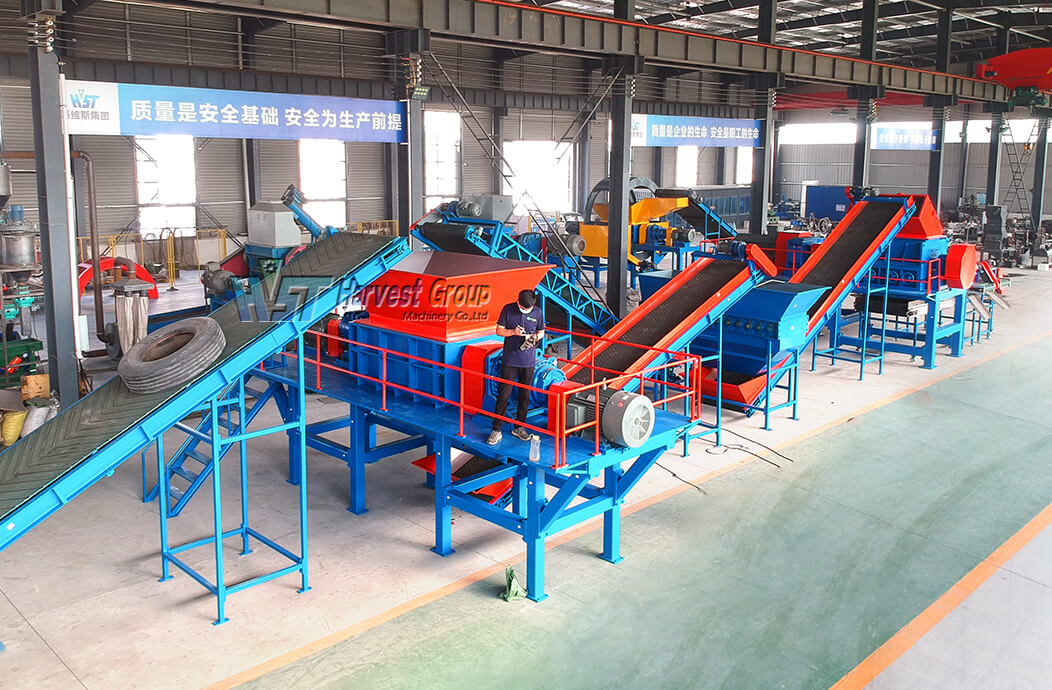 Waste Tyre Recycling Plant