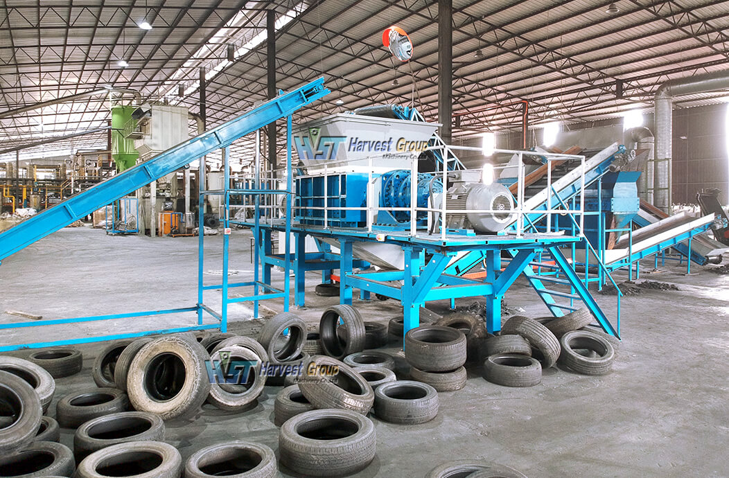 Waste Tyre Recycling Plant