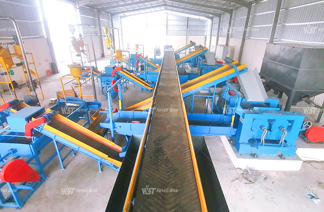 XKP tire recycling system
