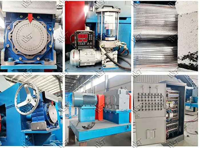 XKP rubber cracking mill rollers for tire crushing line