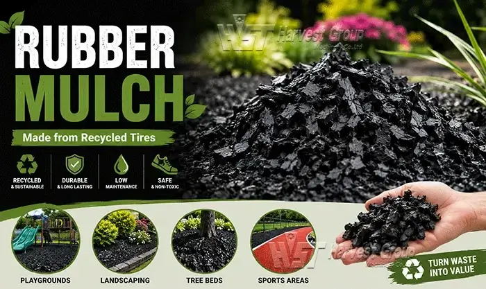 Athletic Tracks Rubber Mulch Application