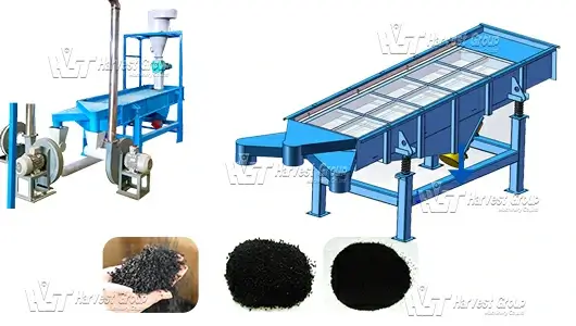 Vibrating Screen for Tire Recycling