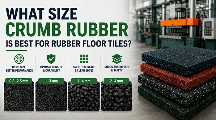 How Rubber Granule Quality Affects Rubber Floor Tile Production