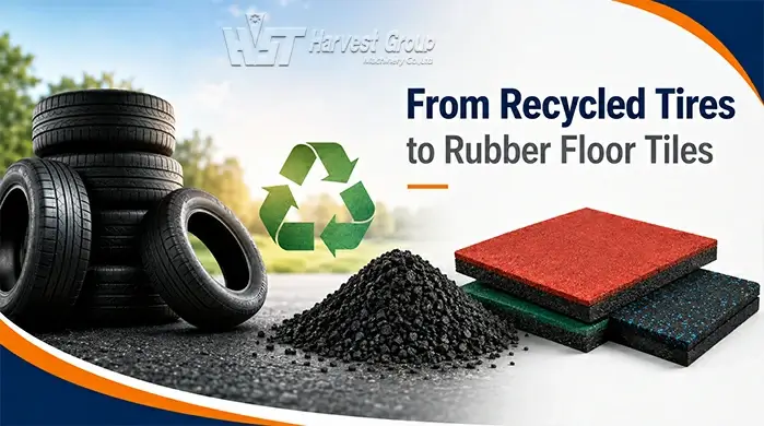 How to Make Rubber Floor Tiles from Recycled Tires: Equipment, Cost and Profit