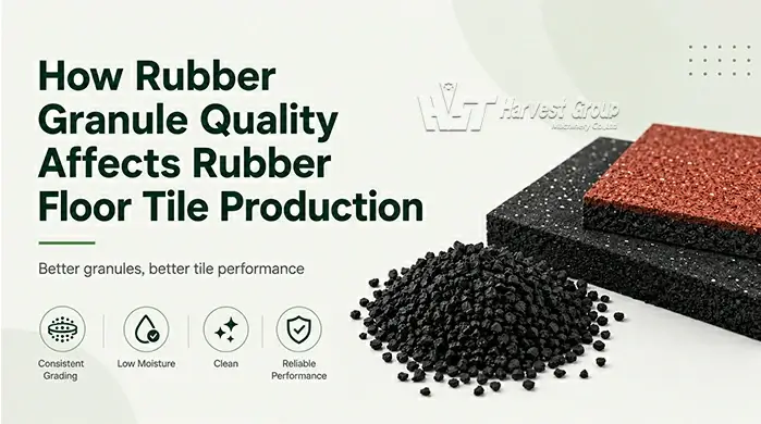 How Rubber Granule Quality Affects Rubber Floor Tile Production
